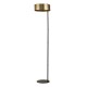 71894-006 Black & Gold Floor Lamp