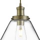 32926-006 Antique Brass Pendant with Clear Glass 32926-006 Antique Brass Pendant with Clear Glass
