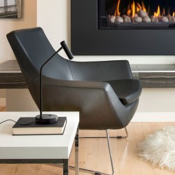 72342-007 Matt Black LED Table Lamp