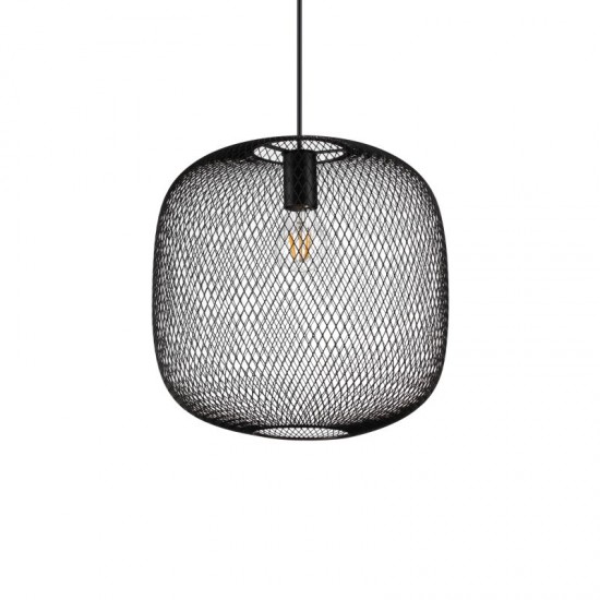 72567-007 Black Mesh Pendant Ø 34 cm