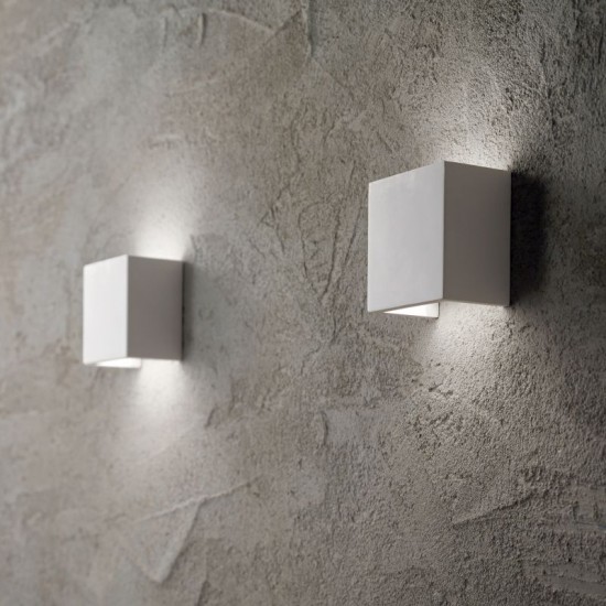 56366-007 Gypsum White Up & Down Wall Lamp