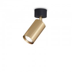 59857-007 Brass & Black Spotlight 