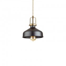 59870-007 Black & Satin Gold Pendant 59870-007 Black & Satin Gold Pendant