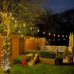59882-007 Outdoor Black Cable with 10 Lights Festoon Lamp 59882-007 Outdoor Black Cable with 10 Lights Festoon Lamp