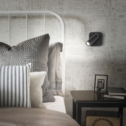 62827-007 Black Reading LED Wall Lamp