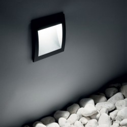 63291-007 Anthracite LED Recessed Brick Light 14 cm