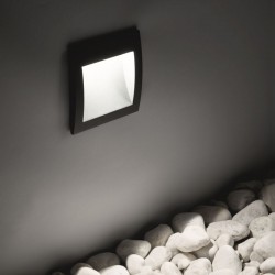 63293-007 Anthracite LED Recessed Brick Light 9 cm