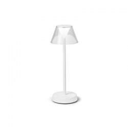 68281-007 Outdoor White Rechargeable Table Lamp IP54