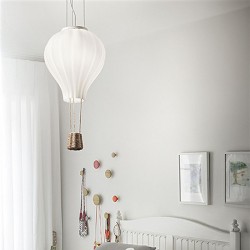 43939-007 Kids Hot Air Ballon Pendant
