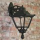 60544-008 Marine Grade Black Lantern Wall Lamp