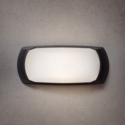 60551-008 Marine Grade Black Bulkhead Light with Diffuser 60551-008 Marine Grade Black Bulkhead Light with Diffuser