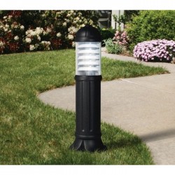 9682-008 Marine Grade Black Bollard 