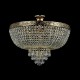 17342-045 Antique Gold Ceiling Lamp with Crystal ∅ 50