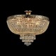 17342-045 Antique Gold Ceiling Lamp with Crystal ∅ 50