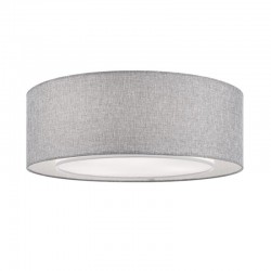 43503-045 Flush with Grey Linen Shade & Diffuser