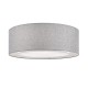 43503-045 Flush with Grey Linen Shade & Diffuser