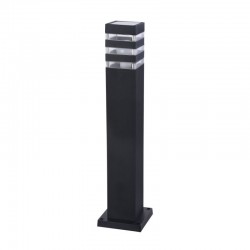 43666-045 Outdoor Black Bollard with Clear Diffuser 43666-045 Outdoor Black Bollard with Clear Diffuser