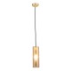 62562-045 Galvanized Mirrored Gold Glass Pendant 62562-045 Galvanized Mirrored Gold Glass Pendant
