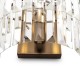 62569-045 Painted Brass Wall Lamp with Crystal