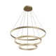 62610-045 Brass 3 Rings LED Pendant