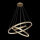 62610-045 Brass 3 Rings LED Pendant