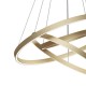 62610-045 Brass 3 Rings LED Pendant