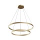 62611-045 Brass 2 Rings LED Pendant