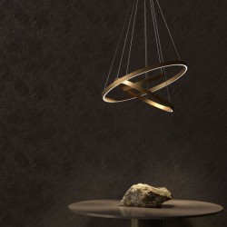 81370-045 Brass 2 Light CCT Pendant