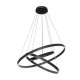 62612-045 Black 3 Rings LED Pendant