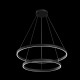 62613-045 Black 2 Rings LED Pendant