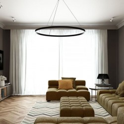81367-045 Black LED Pendant Ø80