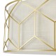 62621-045 Gold 4 Light Pendant with Linen Shade 62621-045 Gold 4 Light Pendant with Linen Shade