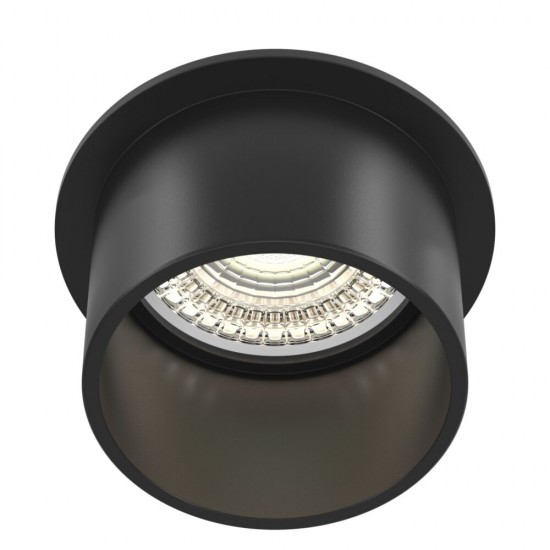 62657-045 Black Recessed Downlight Ø 6.8 cm