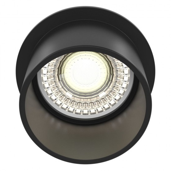 62657-045 Black Recessed Downlight Ø 6.8 cm