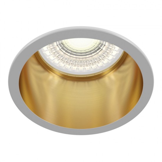 62661-045 White & Gold Recessed Downlight Ø 6.8 cm