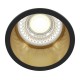 62663-045 Black & Gold Recessed Downlight Ø 6.8 cm