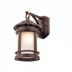 62776-045 Brown Wall Lamp with Frosted Glass 62776-045 Brown Wall Lamp with Frosted Glass