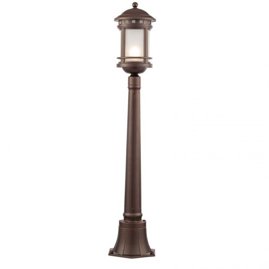 62777-045 Brown Post with Frosted Glass