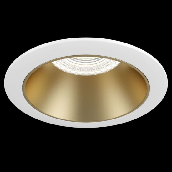 63925-045 White & Gold Recessed Downlight Ø 8.6 cm