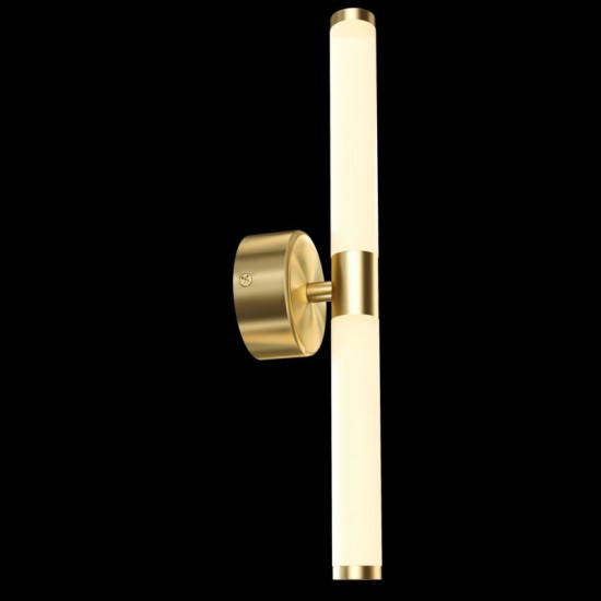 65477-045 White & Gold LED Wall Lamp
