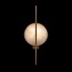 65503-045 Gold Wall Lamp with Natural Stone
