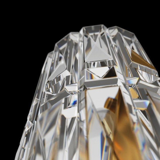 65550-045 Gold Wall Lamp with Crystal