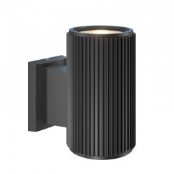 65568-045 Outdoor Ribbed Black Wall Lamp 65568-045 Outdoor Ribbed Black Wall Lamp