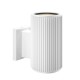 65569-045 Outdoor Ribbed White Wall Lamp