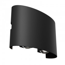65572-045 Outdoor Black Up & Down LED Wall Lamp