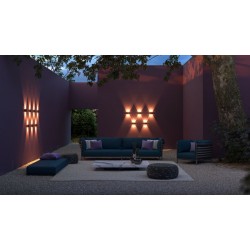 65572-045 Outdoor Black Up & Down LED Wall Lamp