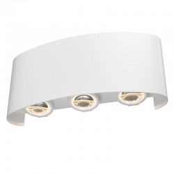 65575-045 Outdoor White Up & Down LED Wall Lamp