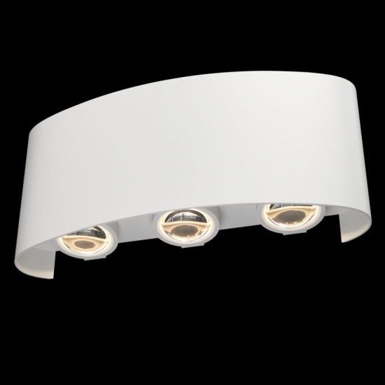65575-045 Outdoor White Up & Down LED Wall Lamp 65575-045 Outdoor White Up & Down LED Wall Lamp