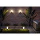 65582-045 Outdoor Grey & White Wall Lamp