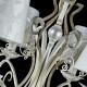 17356-045 Pattern White Fabric 6 Light Pendant -White gold 17356-045 Pattern White Fabric 6 Light Pendant -White gold